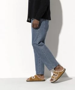 Birkenstock Arizona Mink Shearling Sandal - Regular