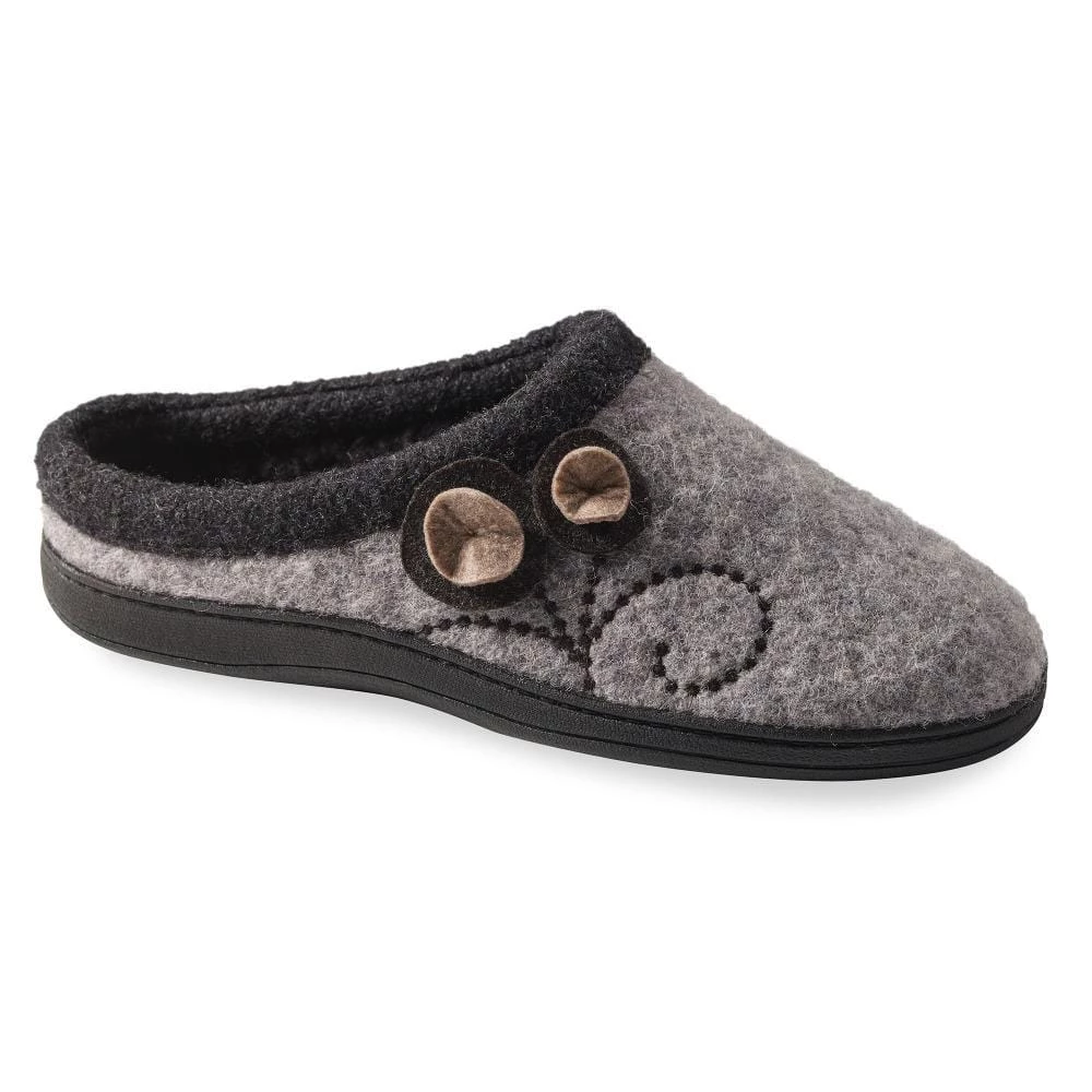 Acorn Women’s Dara Boiled Wool Slippers 3 Acorn Women’s Dara Boiled Wool Slippers