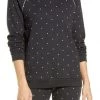 PJ Salvage Women's Love More Dot Long Sleeve Shirt * Last Chance