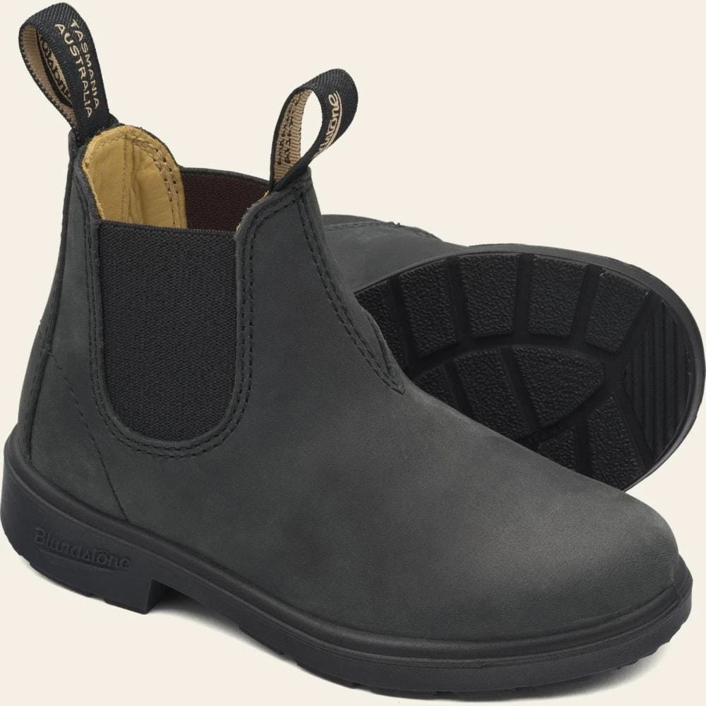 Footwear Kids Blundstone 1325 - Rustic Black 6 Footwear Kids Blundstone 1325 - Rustic Black
