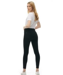 Yoga Jeans Rachel Skinny Classic-Rise Jean - Black Silence * Last Cance