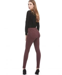 Yoga Jeans Rachel Skinny Classic Rise Jean - Cerise * Last Chance