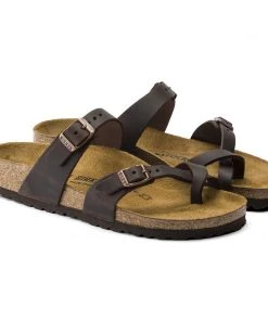 Birkenstock Mayari Habana Oiled Leather Sandal - Regular