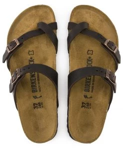 Birkenstock Mayari Habana Oiled Leather Sandal - Regular