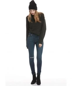 Yoga Jeans Rachel Classic-Rise Skinny Jean - Montecristo