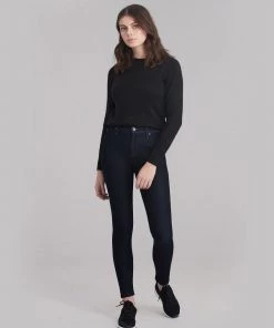 Yoga Jeans Rachel Skinny High-Rise Jeans - Serenity