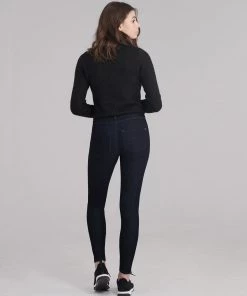 Yoga Jeans Rachel Skinny High-Rise Jeans - Serenity