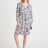 Dex Long Sleeve Faux Wrap Dress Women 1 Dex Long Sleeve Faux Wrap Dress Women
