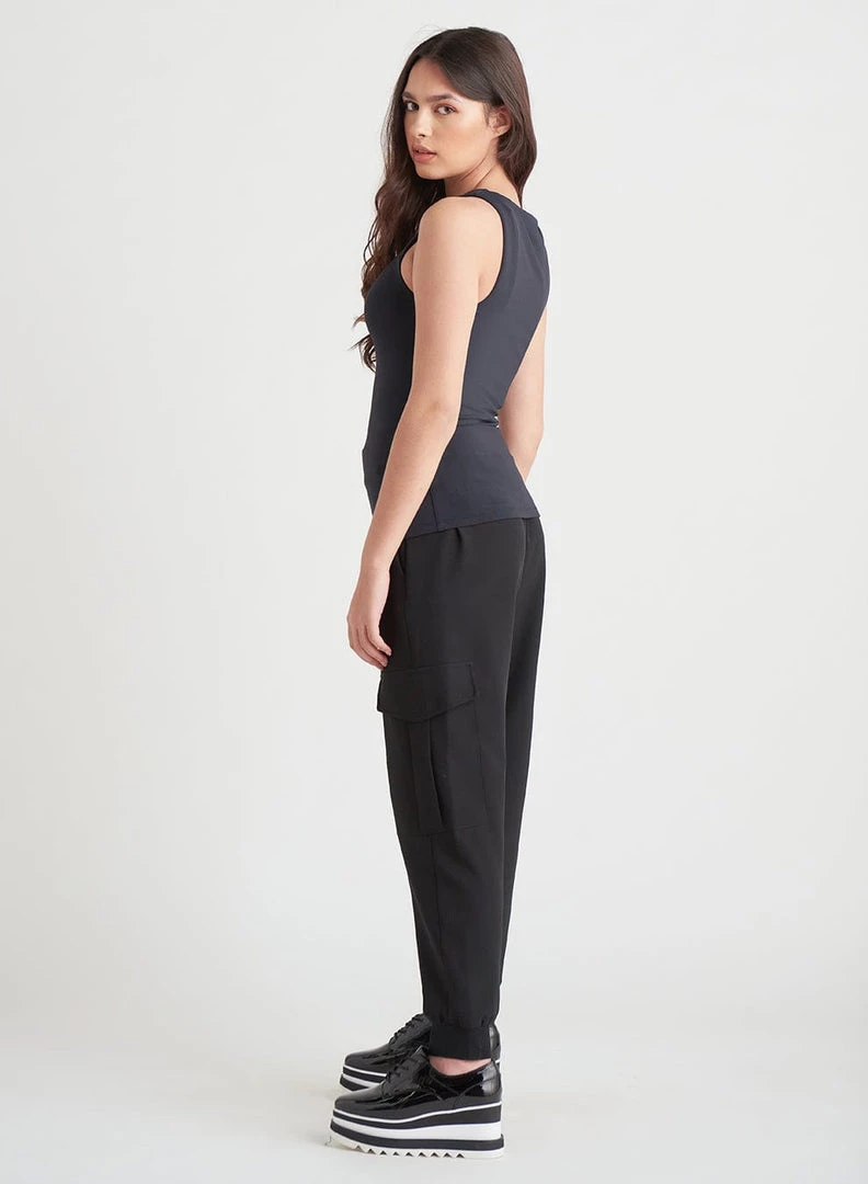 Black Tape_ Black Tape Square Neck Tank 5 Black Tape_ Black Tape Square Neck Tank