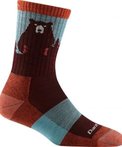 Darn Tough Women's Bear Town Micro Crew Light Cushion Sock