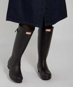 Hunter Women's Tall Back Adjustable Rain Boots