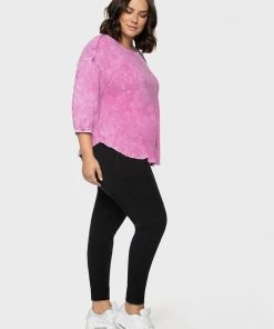 Dex Plus Waffle Knit Top