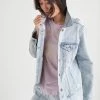 Dex Long Sleeve Oversized Denim Jacket Women's Outerwear