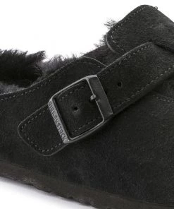 Birkenstock Boston Shearling Black Clog - Regular 18 Birkenstock Boston Shearling Black Clog - Regular