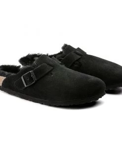 Birkenstock Boston Shearling Black Clog - Regular 16 Birkenstock Boston Shearling Black Clog - Regular