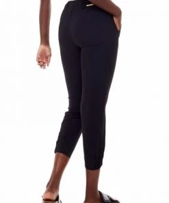 Tyler Madison Keira Ruched Silk Jogger Pant