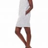 Women Tyler Madison Miley Striped Shoulder Shift Dress 1 Women Tyler Madison Miley Striped Shoulder Shift Dress
