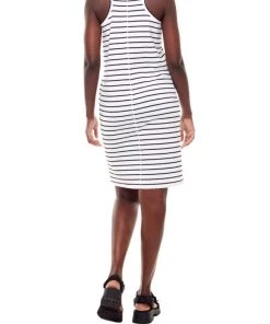 Tyler Madison Beyonce Striped Racerback Dress