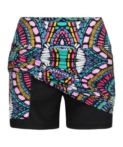 Tribal Pull On Skort With Pockets