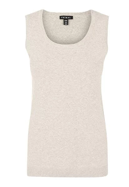 Tribal Women's Sleeveless Sweater 4 Tribal Women's Sleeveless Sweater