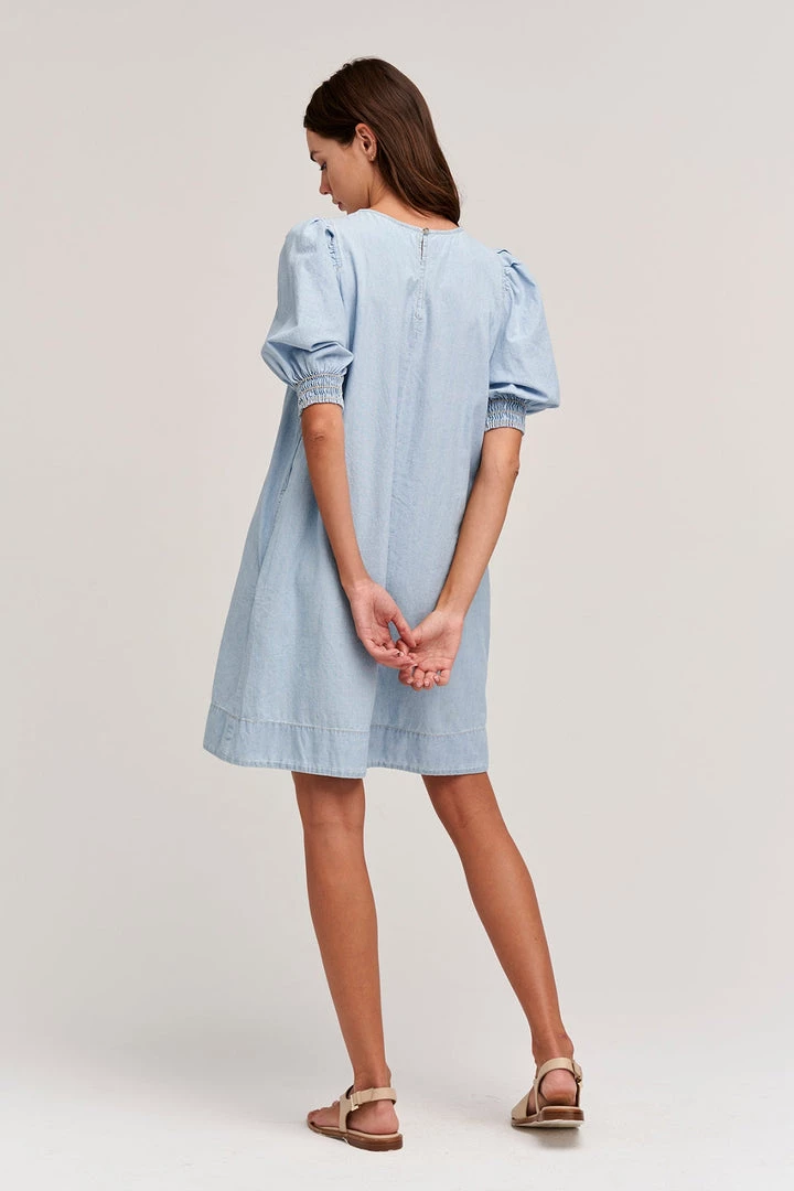 Velvet Naomi Chambray Shift Dress 5 Velvet Naomi Chambray Shift Dress