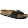 Birkenstock Madrid Black Birko-Flor Sandal - Narrow