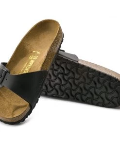 Birkenstock Madrid Black Birko-Flor Sandal - Narrow