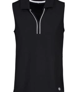 Tribal Sleeveless Polo