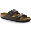 Birkenstock Arizona Dark Brown Birko-Flor Sandal - Regular