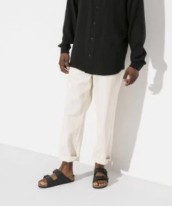 Birkenstock Arizona Black Birko-Flor Sandals - Regular 14 Birkenstock Arizona Black Birko-Flor Sandals - Regular