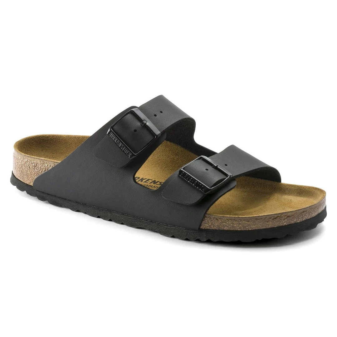 Birkenstock Arizona Black Birko-Flor Sandals - Regular 3 Birkenstock Arizona Black Birko-Flor Sandals - Regular
