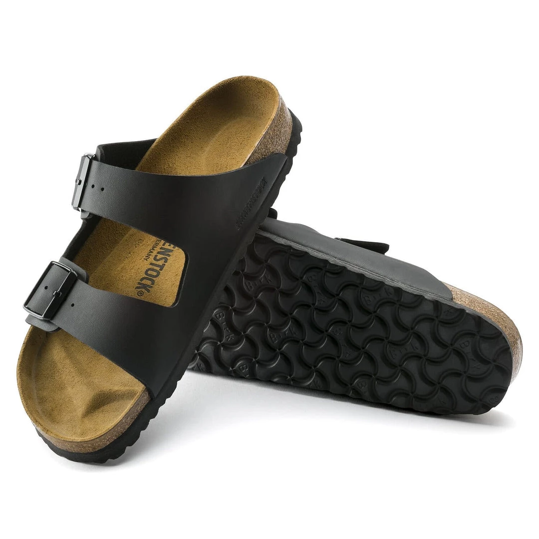 Birkenstock Arizona Black Birko-Flor Sandals - Regular 4 Birkenstock Arizona Black Birko-Flor Sandals - Regular