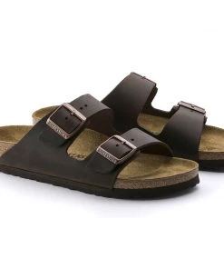 Birkenstock Arizona Habana Oiled Leather Sandal - Regular