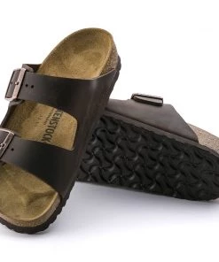 Birkenstock Arizona Habana Oiled Leather Sandal - Regular