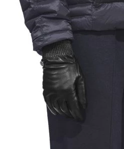 Canada Goose Women's Leather Rib Gloves