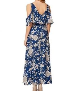 Dex Cold Shoulder V-Neck Maxi * Last Chance