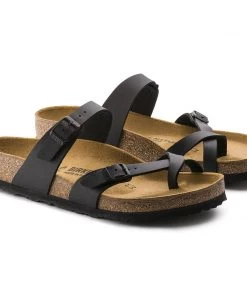 Birkenstock Mayari Black Birko-Flor Sandals - Regular