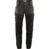 FJALL RAVEN FJÄLLRÄVEN Women's Keb Trousers Regular - Black / Stone Grey 2 FJALL RAVEN FJÄLLRÄVEN Women's Keb Trousers Regular - Black / Stone Grey