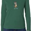 LIFE IS GOOD Women's Santa Cat Sleep Top * Last Chance
