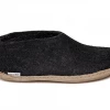 GLERUPS CANADA Glerups Shoe - Leather - Charcoal