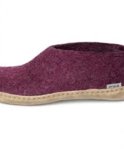 GLERUPS CANADA Glerups Shoe - Leather - Cranberry