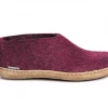 GLERUPS CANADA Glerups Shoe - Leather - Cranberry