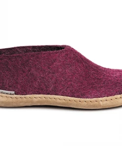 GLERUPS CANADA Glerups Shoe - Leather - Cranberry