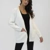 Lyla + Luxe Armstrong Ribbed Open Cardigan Women