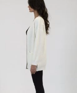 Lyla + Luxe Armstrong Ribbed Open Cardigan Women