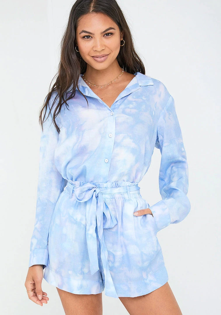 Women Bella Dahl Ruffle High Waist Short 3 Women Bella Dahl Ruffle High Waist Short