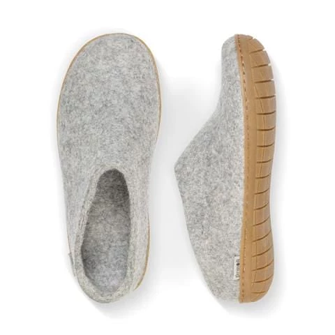 GLERUPS CANADA Glerups Open Heel Slipper - Rubber - Grey 5 GLERUPS CANADA Glerups Open Heel Slipper - Rubber - Grey