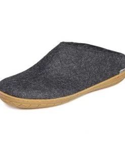 GLERUPS CANADA Glerups Open Heel Slipper - Rubber - Charcoal