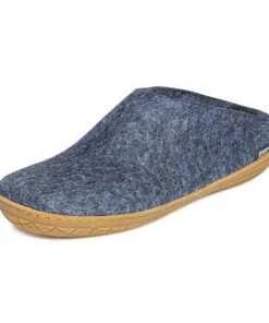 GLERUPS CANADA Glerups Open Heel Slipper - Rubber - Denim