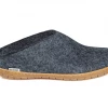 GLERUPS CANADA Glerups Open Heel Slipper - Rubber - Denim